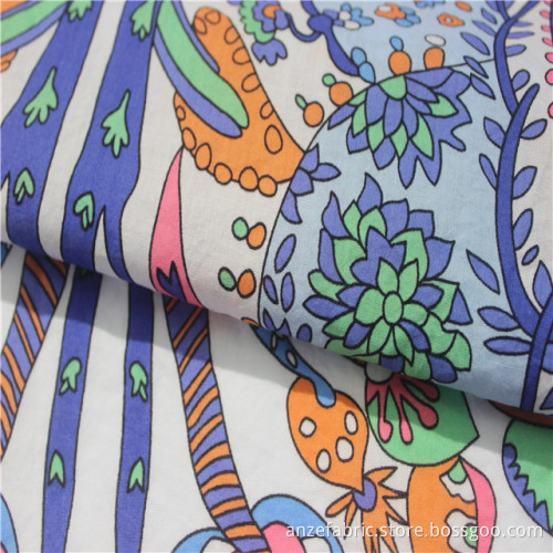 2019 new design 100%cotton lawn fabric for dress